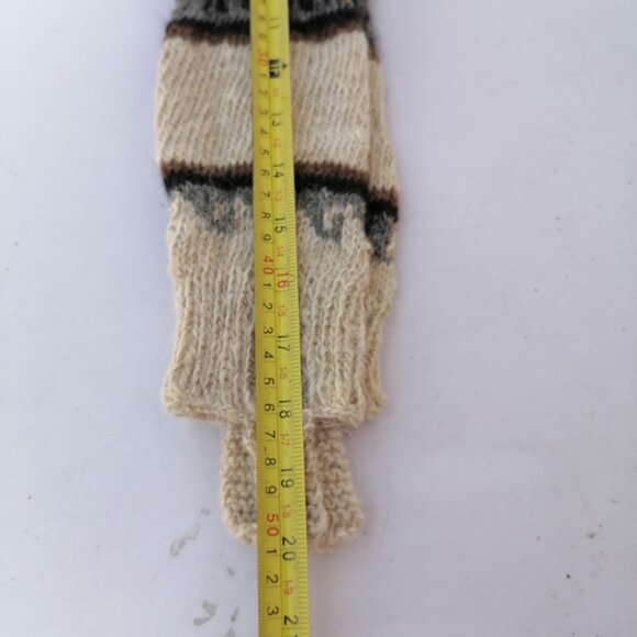 Warm Winter Alpaca Wool Knitted Warmer Set - Picture 7 of 7